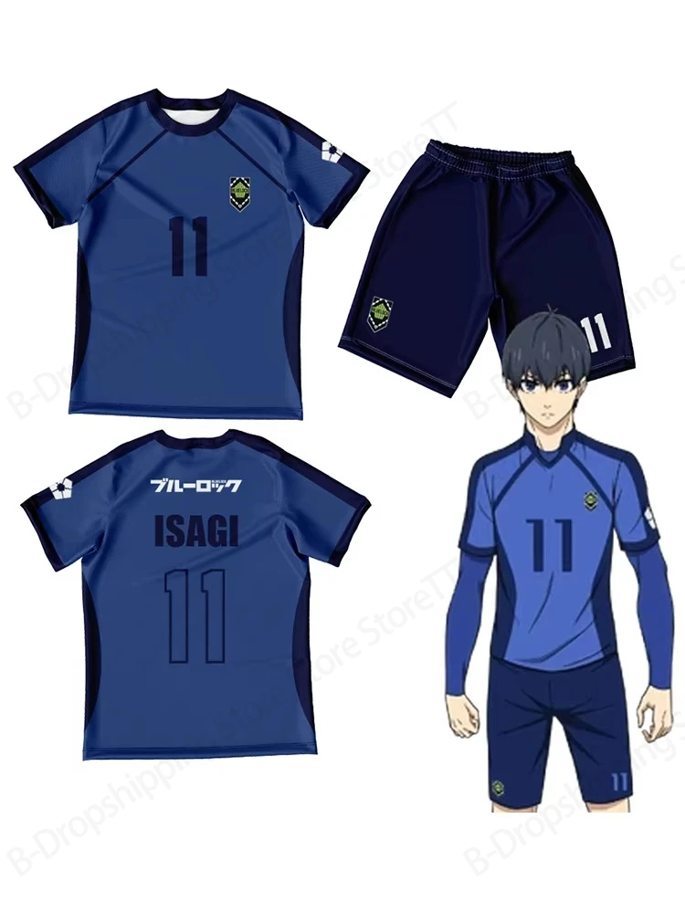 Аниме Blue Lock Jersey Set 3d Футболка с принтом Мужчины Женщины Модная футболка Шорты 2 шт. Комплекты Костюмы Спорт на открытом воздухе Летняя футболка Дети
Аниме Blue Lock Jersey Set 3d Футболка с принтом Мужчины Женщины Модная футболка Шорты 2 шт. Комплекты Костюмы Спорт на открытом воздухе Летняя футболка Дети