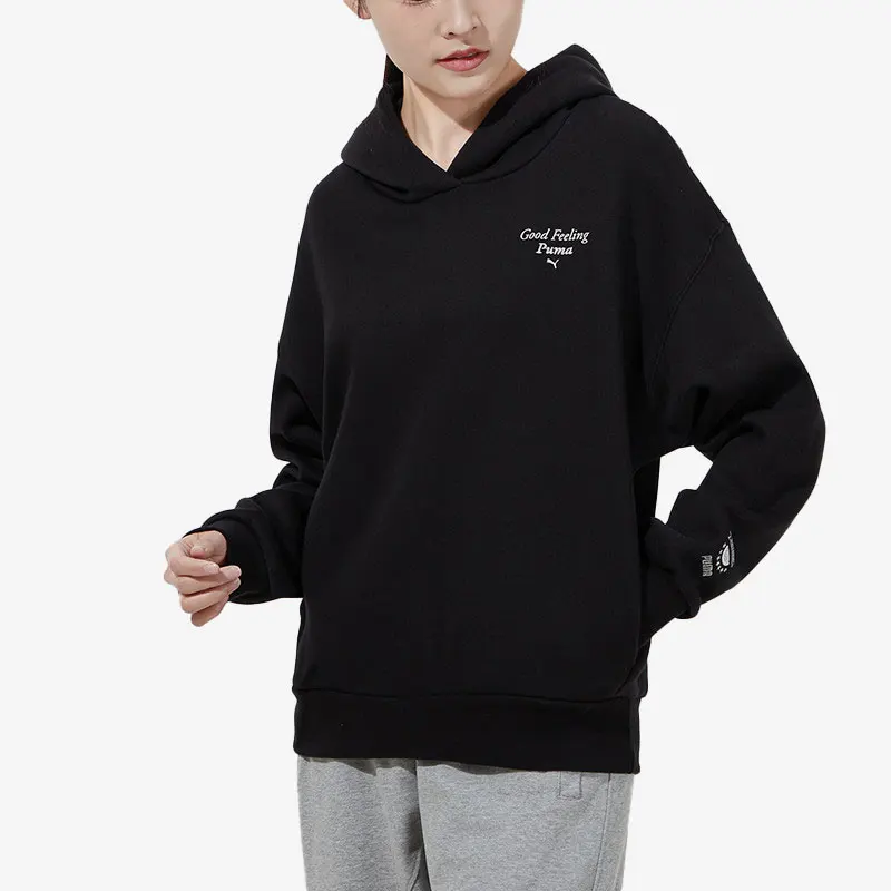 Puma настоящий сезонный новый женский пуловер с капюшоном, повседневная толстовка с капюшоном 534397-01
Puma настоящий сезонный новый женский пуловер с капюшоном, повседневная толстовка с капюшоном 534397-01