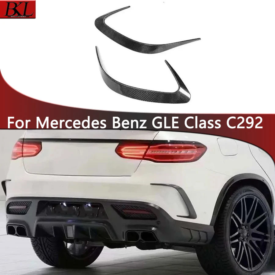 For Mercedes Benz GLE Class C292 2016-2019 Air Wind Knife Cover Carbon fiber later Car Parts Rear Bumper Spoiler Side Wing Lip
For Mercedes Benz GLE Class C292 2016-2019 Air Wind Knife Cover Carbon fiber later Car Parts Rear Bumper Spoiler Side Wing Lip