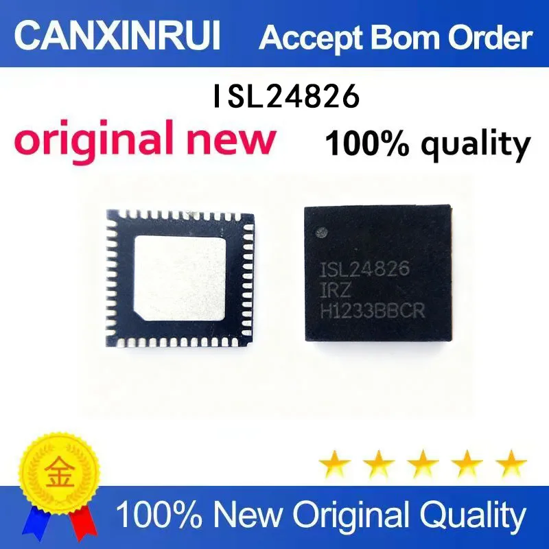 (5-100 Pieces) New stock ISL24826IRZ-T13 ISL24826 QFN48
(5-100 Pieces) New stock ISL24826IRZ-T13 ISL24826 QFN48