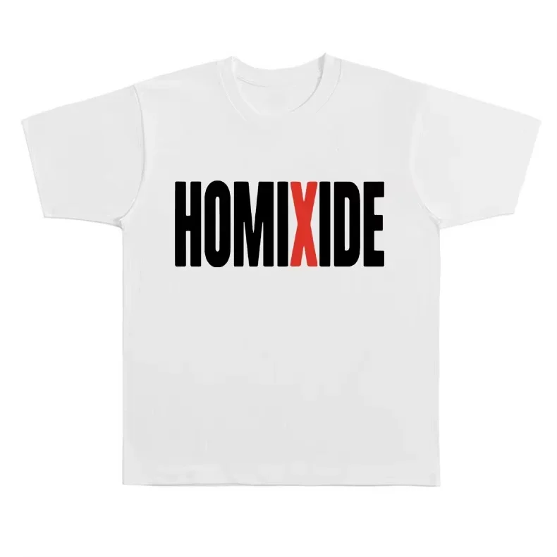 Rapper Homixide Gang Graphic T-shirt Playboi Carti Opium Merch Tshirt Men Women Hip Hop Oversized T Shirts Male Cotton Tops Tee
Rapper Homixide Gang Graphic T-shirt Playboi Carti Opium Merch Tshirt Men Women Hip Hop Oversized T Shirts Male Cotton Tops Tee