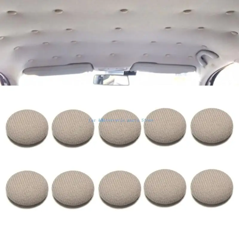 Y9UC 10pcs Automotive Roof Buckles Fastener Clips Headliner Ceiling Screw Caps Rivets
Y9UC 10pcs Automotive Roof Buckles Fastener Clips Headliner Ceiling Screw Caps Rivets