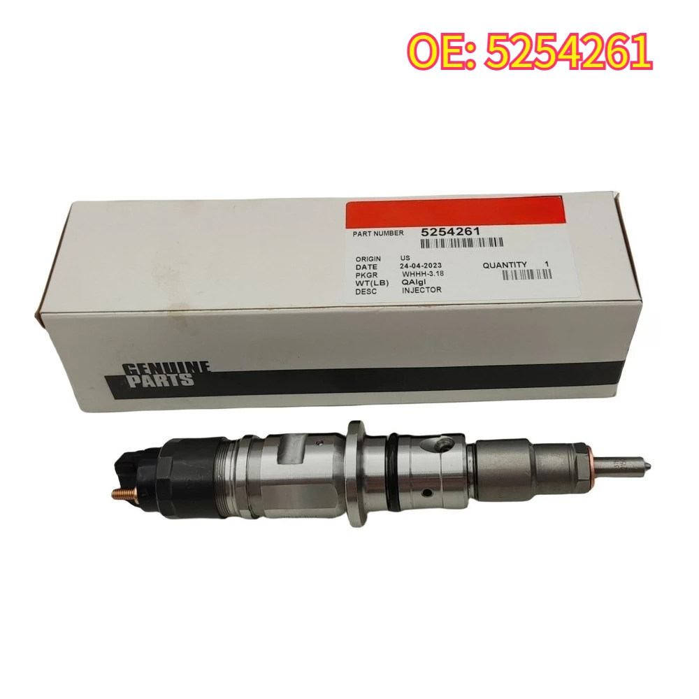 For 5254261 is suitable for Cummins QS4.5 QSB6.7 electronic injectioncommon rail injector assembly 0 445 120 177
For 5254261 is suitable for Cummins QS4.5 QSB6.7 electronic injectioncommon rail injector assembly 0 445 120 177