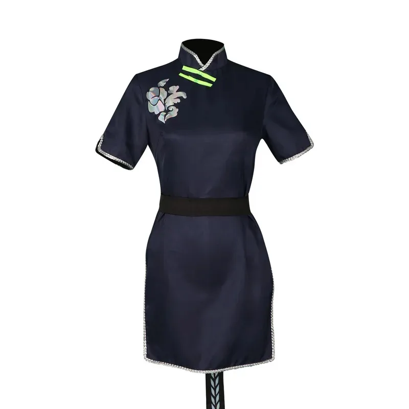 CyAnime Blue Archive Cosplay Sunohara Shun Chilhood Cosplay Suit Dark Blue Cheongsam Dress Hairpins Women Halloween Roleplay
CyAnime Blue Archive Cosplay Sunohara Shun Chilhood Cosplay Suit Dark Blue Cheongsam Dress Hairpins Women Halloween Roleplay