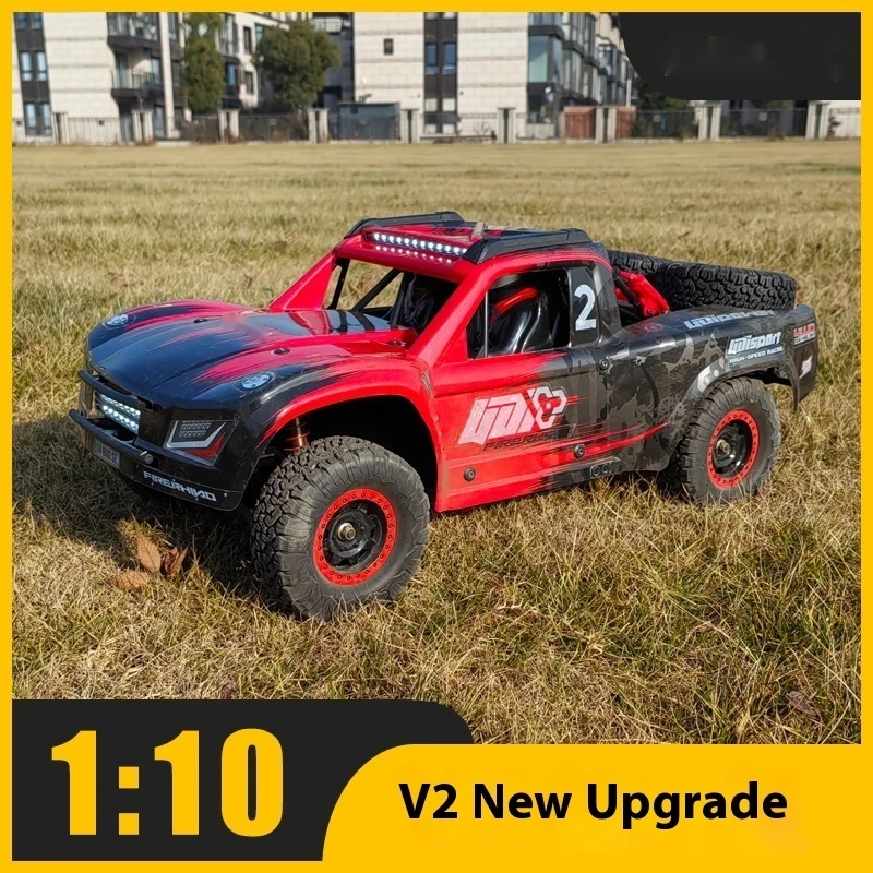 1002SE V2 Youth Edition Brushless Short Course Truck 1/10 Scale Straight Axle 4WD High Speed RC Racing Car
1002SE V2 Youth Edition Brushless Short Course Truck 1/10 Scale Straight Axle 4WD High Speed RC Racing Car