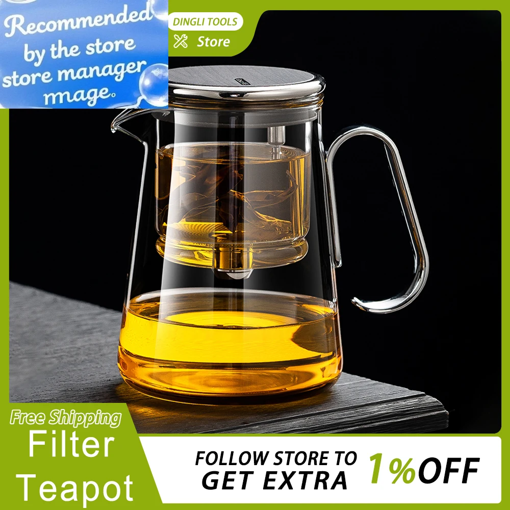 Thermally Insulated Magnetic Lift Tea Cup 700ml Water Separation Inner Glass Tea Maker Pot With Tea Strainer Customized Teapots
Thermally Insulated Magnetic Lift Tea Cup 700ml Water Separation Inner Glass Tea Maker Pot With Tea Strainer Customized Teapots