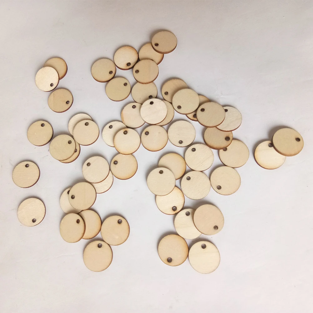 50pcs Wooden Decoration Slices Round Wood Pieces for Craft Art Party Home Sewing Accessories Painting Scrapbooking
50pcs Wooden Decoration Slices Round Wood Pieces for Craft Art Party Home Sewing Accessories Painting Scrapbooking