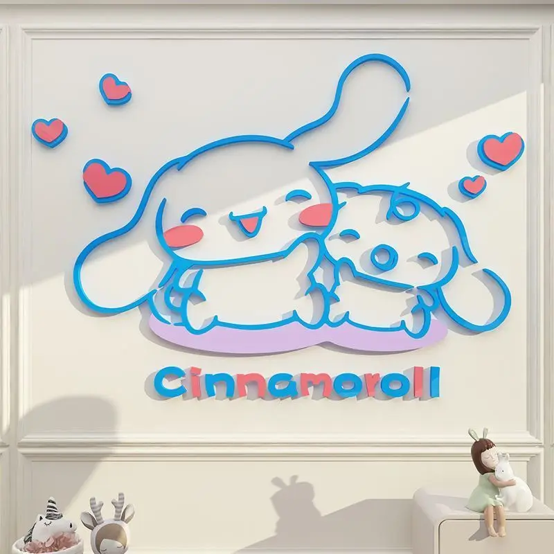 Декоративные наклейки Sanrio Cinnamoroll 3D из акрила для детской комнаты, настенные декоративные наклейки, зеркальные наклейки, декор для дома или кухни
Декоративные наклейки Sanrio Cinnamoroll 3D из акрила для детской комнаты, настенные декоративные наклейки, зеркальные наклейки, декор для дома или кухни