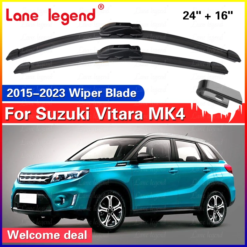 2 шт. щетки переднего стеклоочистителя для Suzuki Vitara MK4 2015-2023 щетки для лобового стекла 24 "+ 16" автомобильные аксессуары
2 шт. щетки переднего стеклоочистителя для Suzuki Vitara MK4 2015-2023 щетки для лобового стекла 24 "+ 16" автомобильные аксессуары