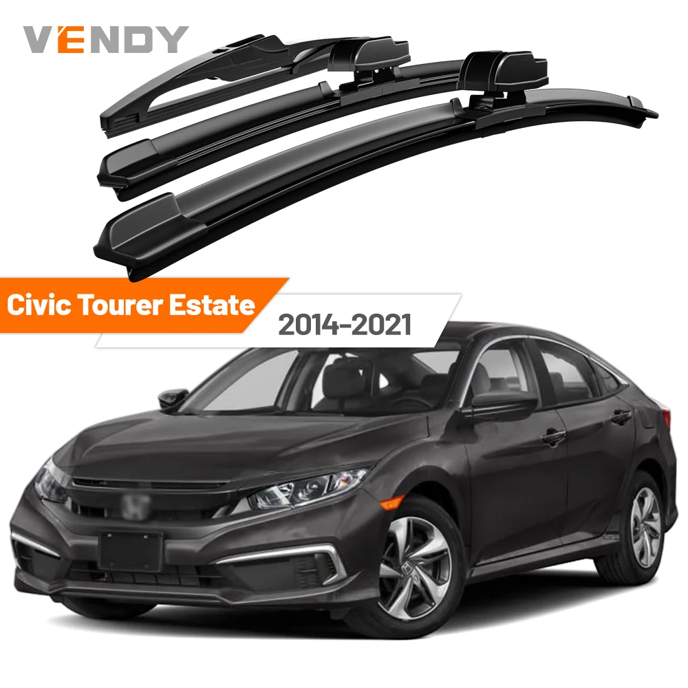 For Honda Civic Tourer Estate 2014-2021 2015 2016 2017 2018 2019 Front & Rear Windshield Wiper Blades Windscreen Wipers Set
For Honda Civic Tourer Estate 2014-2021 2015 2016 2017 2018 2019 Front & Rear Windshield Wiper Blades Windscreen Wipers Set