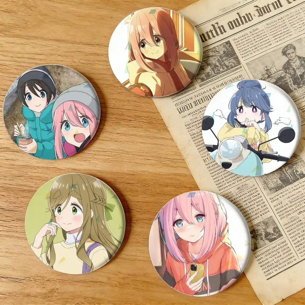 Anime Yuru Camp Season 32/44/58mm Handmade Pins Round Brooch Badge Backpacks Clothes Jewelry Gifts
Anime Yuru Camp Season 32/44/58mm Handmade Pins Round Brooch Badge Backpacks Clothes Jewelry Gifts