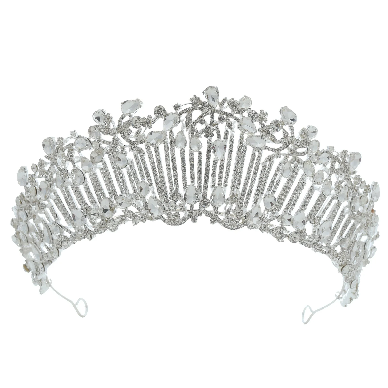 Baroque Queen Crowns For Wedding Hair Jewelry Headdress Crystal Bridal Tiara Crown For Pageant Diadems Bride Hair Accessories
Baroque Queen Crowns For Wedding Hair Jewelry Headdress Crystal Bridal Tiara Crown For Pageant Diadems Bride Hair Accessories