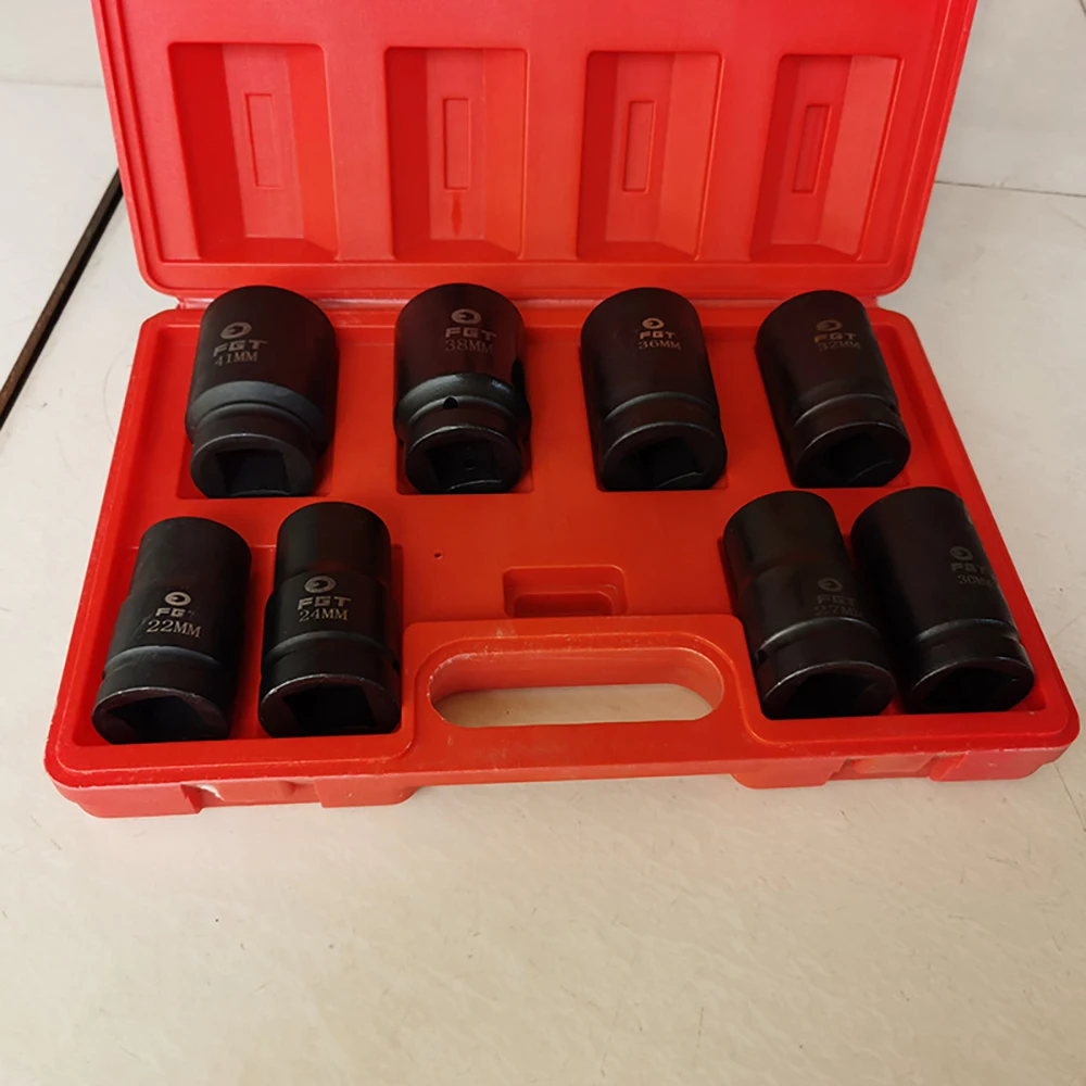 One Inch Eight Piece Sleeve Combination Tool, Car Maintenance Hardware Kit, Parts
One Inch Eight Piece Sleeve Combination Tool, Car Maintenance Hardware Kit, Parts