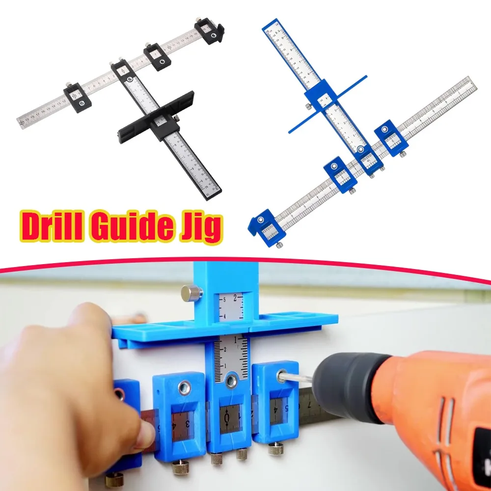 Набор для сверления и центрирования: регулируемый самоцентрирующийся локатор для установки дверных ручек, мебельных ручек и кнопок на шкафы и гардеробные
Набор для сверления и центрирования: регулируемый самоцентрирующийся локатор для установки дверных ручек, мебельных ручек и кнопок на шкафы и гардеробные