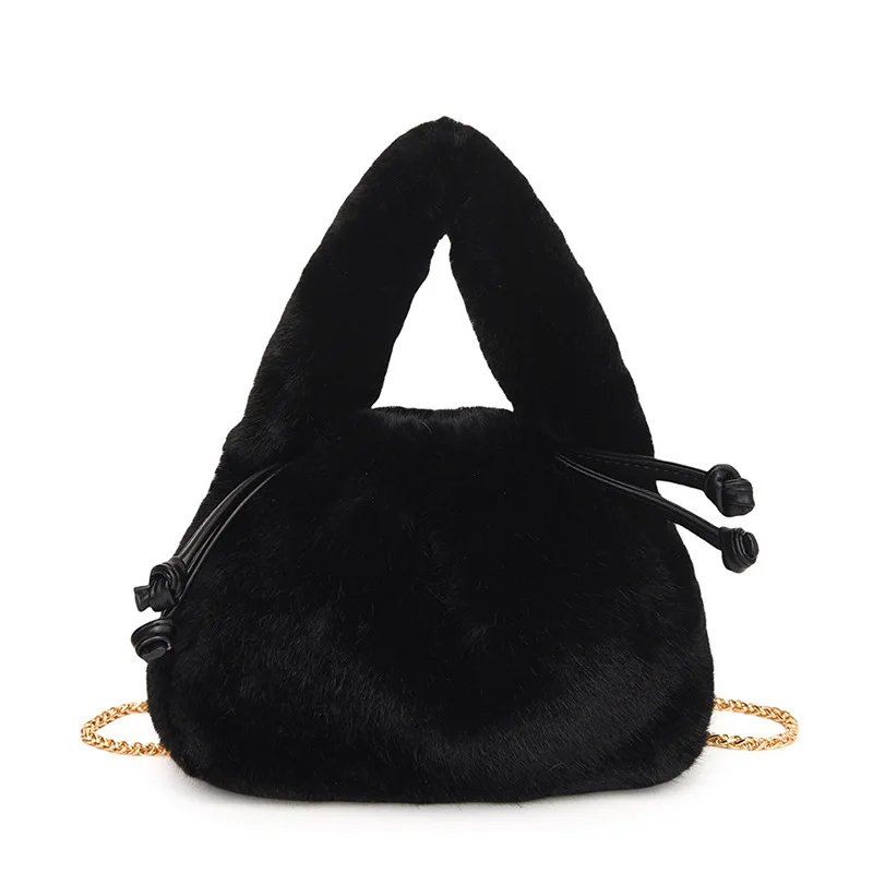 Мини-сумка на плечо для женщин, плюшевый кошелек из искусственного меха с ремешком-цепочкой для ручной переноски или через плечо, мягкий зимний стиль, повседневный
Мини-сумка на плечо для женщин, плюшевый кошелек из искусственного меха с ремешком-цепочкой для ручной переноски или через плечо, мягкий зимний стиль, повседневный