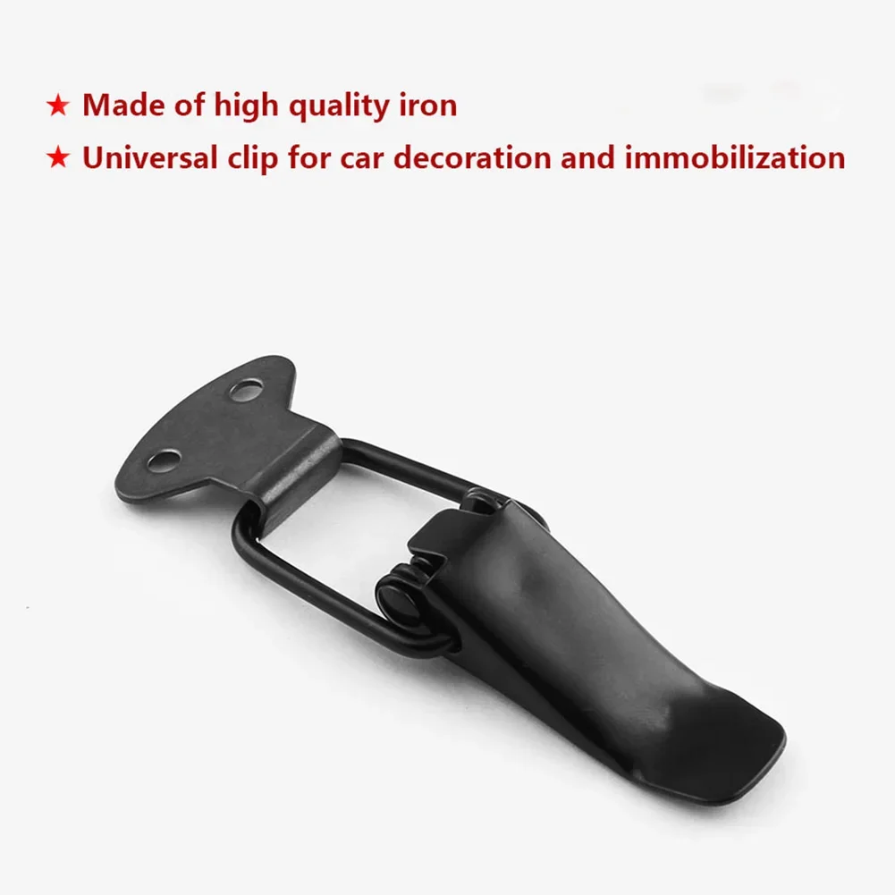 2Pcs Bumper Security Hook Lock Clip Kit Hood Quick Release Fasteners Safety Buckle Lock Clip Surrounding Lock Fixing Buckle
2Pcs Bumper Security Hook Lock Clip Kit Hood Quick Release Fasteners Safety Buckle Lock Clip Surrounding Lock Fixing Buckle