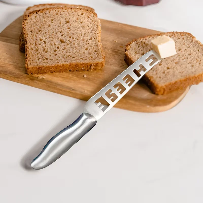 Cheese Knife Kitchen Tool Stainless Steel Multifunctional Baking Tool Pizza Butter Noodle Cutter Circular Handle Kitchen Accesso
Cheese Knife Kitchen Tool Stainless Steel Multifunctional Baking Tool Pizza Butter Noodle Cutter Circular Handle Kitchen Accesso