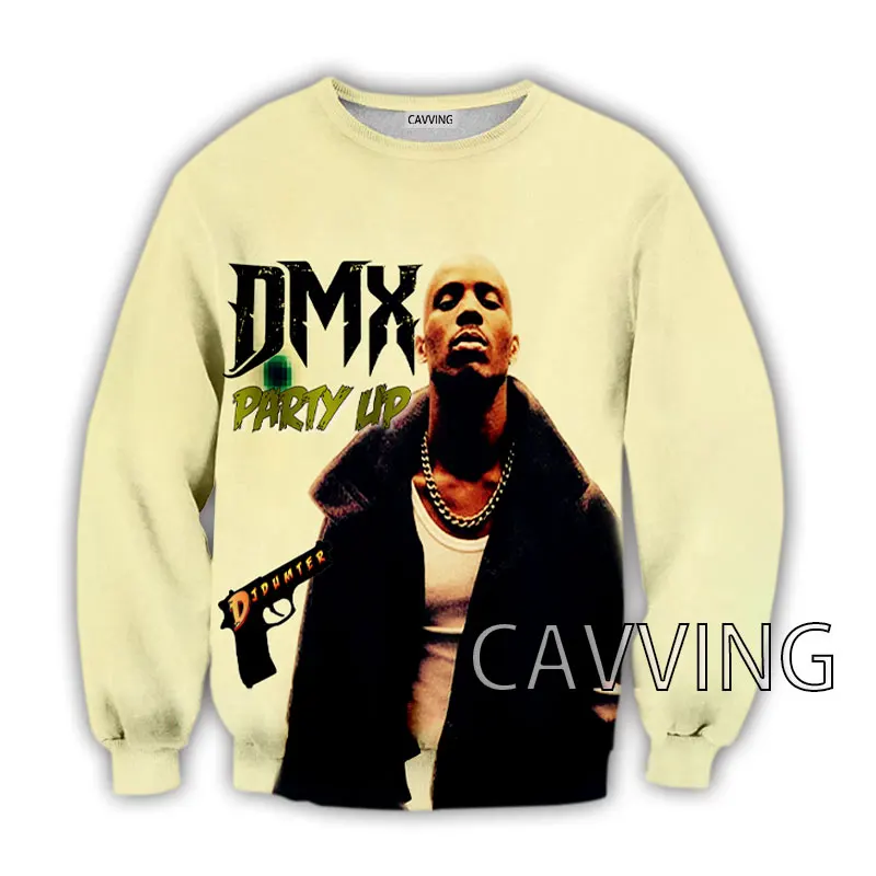 CAVVING 3D Printed Rapper DMX Crewneck Sweatshirts Harajuku Styles Tops Long Sleeve Sweatshirts for Men/women C01
CAVVING 3D Printed Rapper DMX Crewneck Sweatshirts Harajuku Styles Tops Long Sleeve Sweatshirts for Men/women C01
