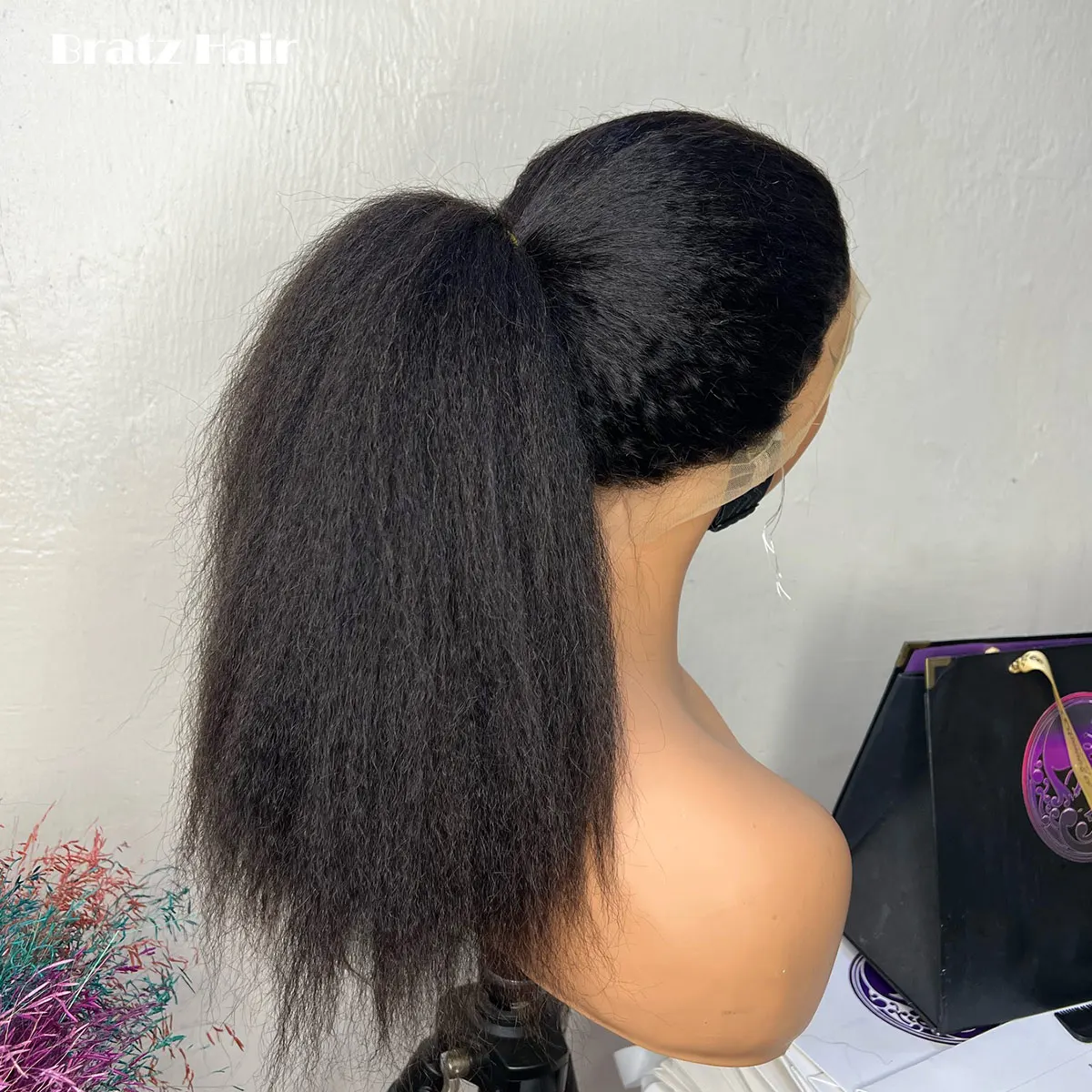 Kinky Straight 360 Wig with Adjustable Drawstring 100% Human Hair 13x6 13x4 HD Lace Front Glueless Wigs Raedy to Wear Wigs
Kinky Straight 360 Wig with Adjustable Drawstring 100% Human Hair 13x6 13x4 HD Lace Front Glueless Wigs Raedy to Wear Wigs