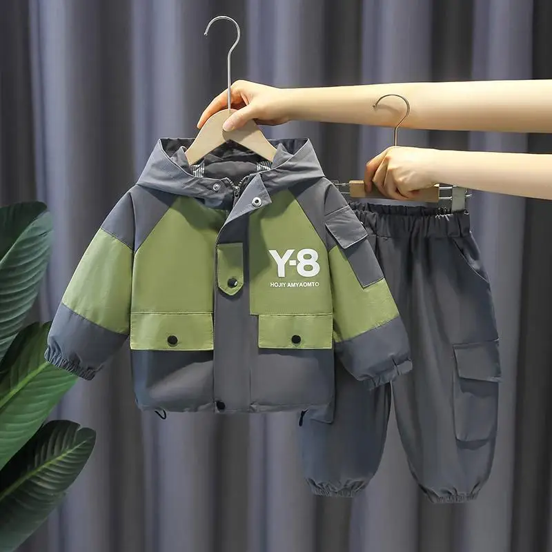 2-10 Years Children Clothing Set Boys Casual Clothes Kids Fashion Sweatshirt And Pants 2 Pcs Baby Autumn Winter Tracksuits
2-10 Years Children Clothing Set Boys Casual Clothes Kids Fashion Sweatshirt And Pants 2 Pcs Baby Autumn Winter Tracksuits
