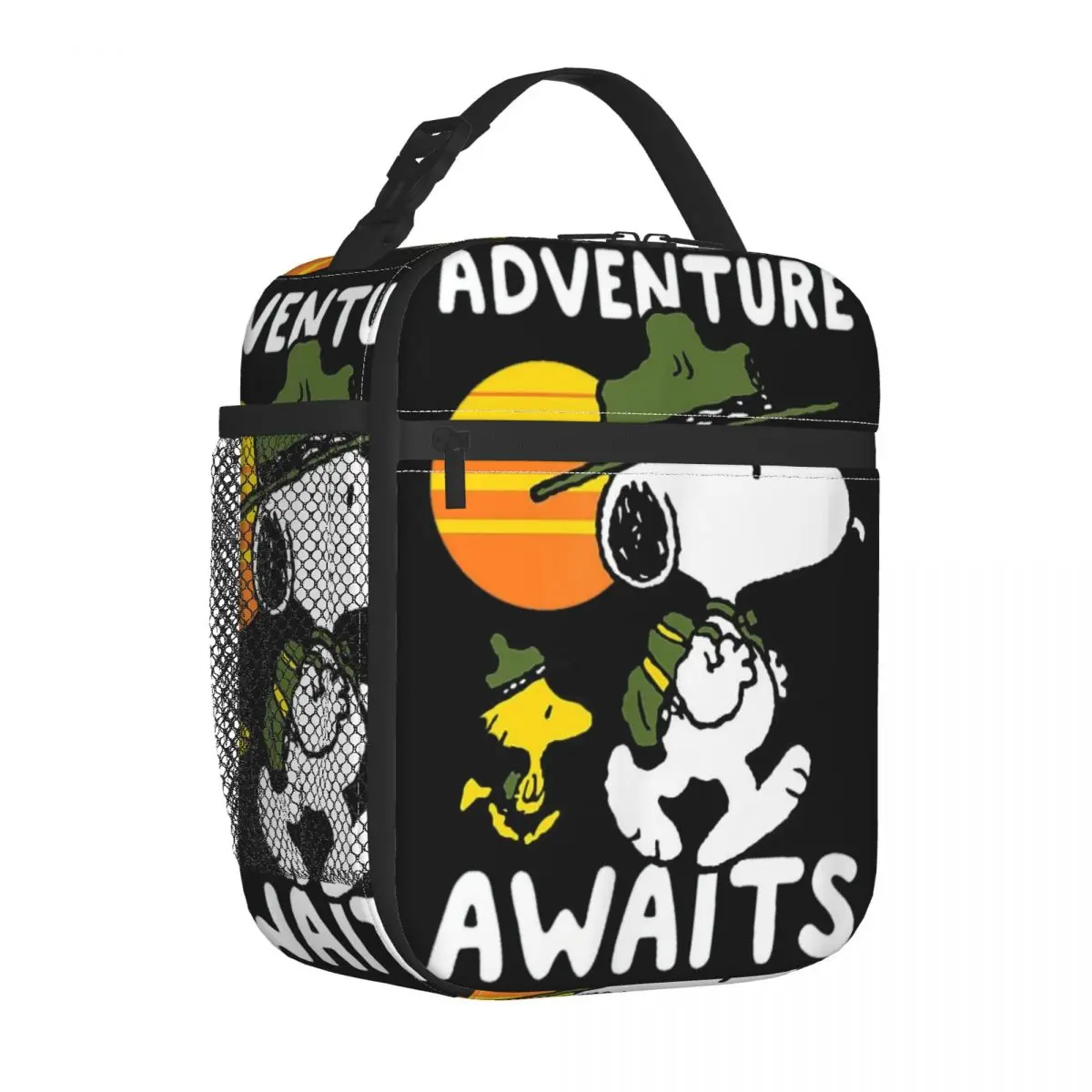 Изолированная сумка для обеда Peanuts Snoopy Adventure Awaits Термосумка Контейнер для обеда, большой ланч-бокс, сумка для еды, школьный пикник
Изолированная сумка для обеда Peanuts Snoopy Adventure Awaits Термосумка Контейнер для обеда, большой ланч-бокс, сумка для еды, школьный пикник