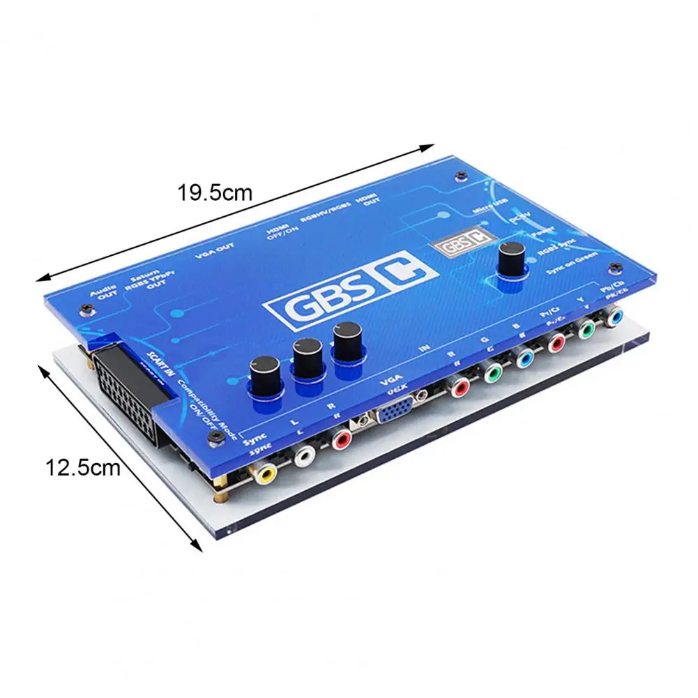 Easy to Carry Video Adapter Board Good Color Reproduction Low Latency Widely Compatible GBSC Controller Video Conversion
Easy to Carry Video Adapter Board Good Color Reproduction Low Latency Widely Compatible GBSC Controller Video Conversion