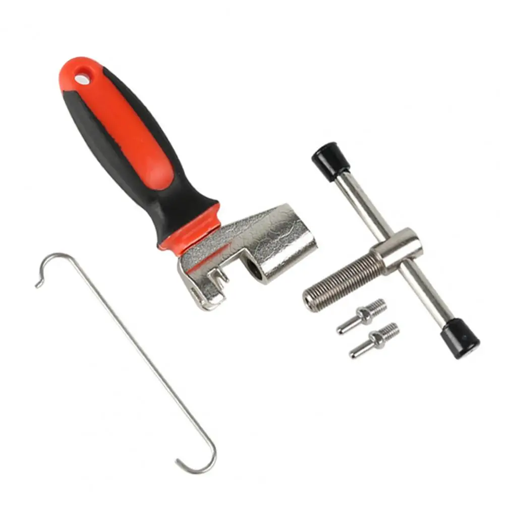 Bicycle Chain Cutter Anti-Slip Handle High Carbon Steel Bike Link Breaker Splitter Chain Repair Tool Cycling Accessories
Bicycle Chain Cutter Anti-Slip Handle High Carbon Steel Bike Link Breaker Splitter Chain Repair Tool Cycling Accessories