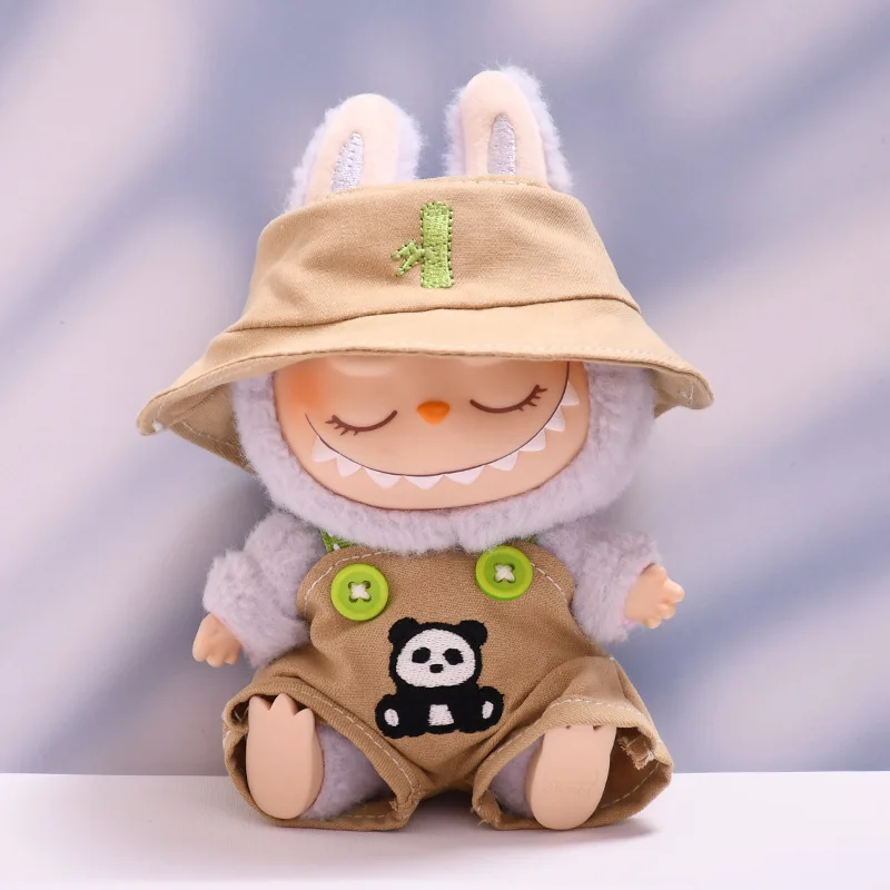 17cm Labubu 1-3 Gen Doll Outfits | Bamboo Leaf & Panda Suspender Pants | Clothes for Labubu Accessories
17cm Labubu 1-3 Gen Doll Outfits | Bamboo Leaf & Panda Suspender Pants | Clothes for Labubu Accessories