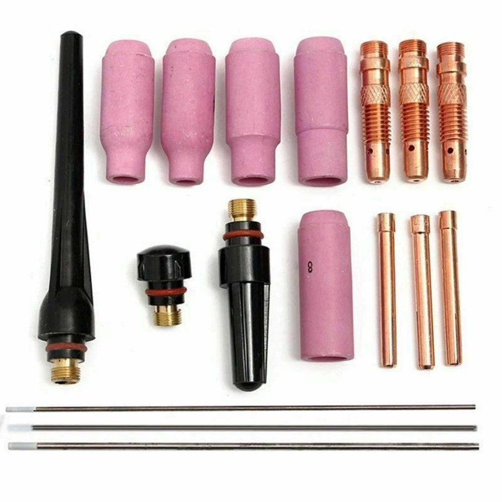 Air-cooled Torches Collet 17 Pcs/Set For Air-cooled Torches For Water-cooled Torches Lanthanide Tungsten Brand New
Air-cooled Torches Collet 17 Pcs/Set For Air-cooled Torches For Water-cooled Torches Lanthanide Tungsten Brand New