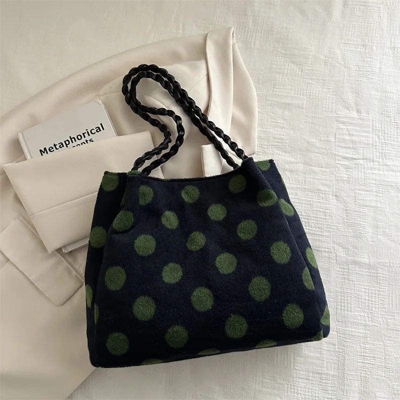 Vintage Dot Shoulder Bags for Women Large Capacity Tote Ladies Underarm Bag Fashion Casual Portable Female Handbags Purses
Vintage Dot Shoulder Bags for Women Large Capacity Tote Ladies Underarm Bag Fashion Casual Portable Female Handbags Purses