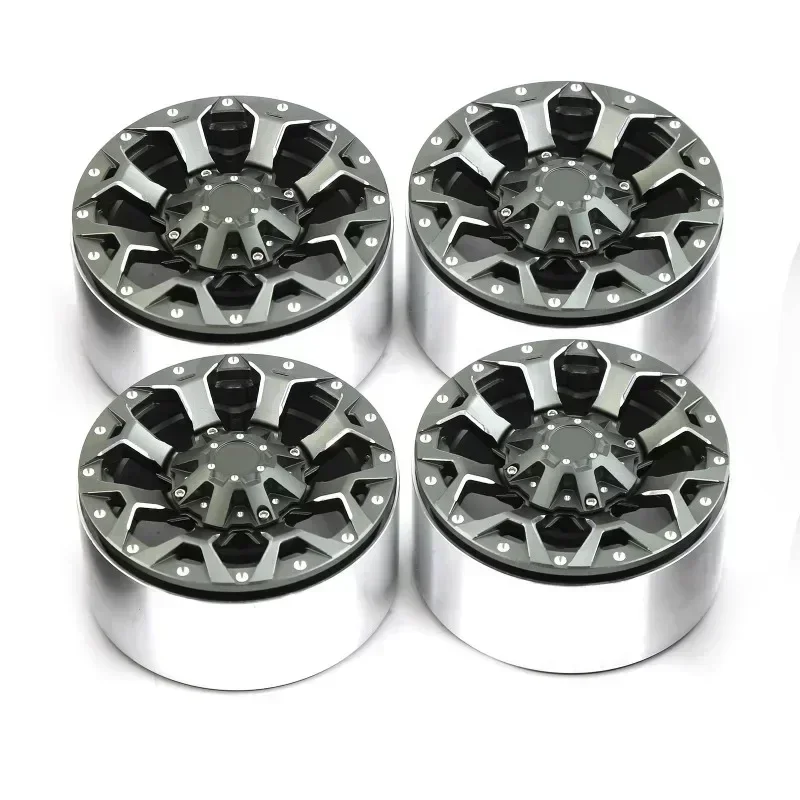 4pcs 135mm 2.6" Metal Beadlock Wheel Rim Rubber Tire Set for 1/8 1/10 RC Crawler Car Axial SCX10 Wraith RR10 Capra TRXS TRX4
4pcs 135mm 2.6" Metal Beadlock Wheel Rim Rubber Tire Set for 1/8 1/10 RC Crawler Car Axial SCX10 Wraith RR10 Capra TRXS TRX4