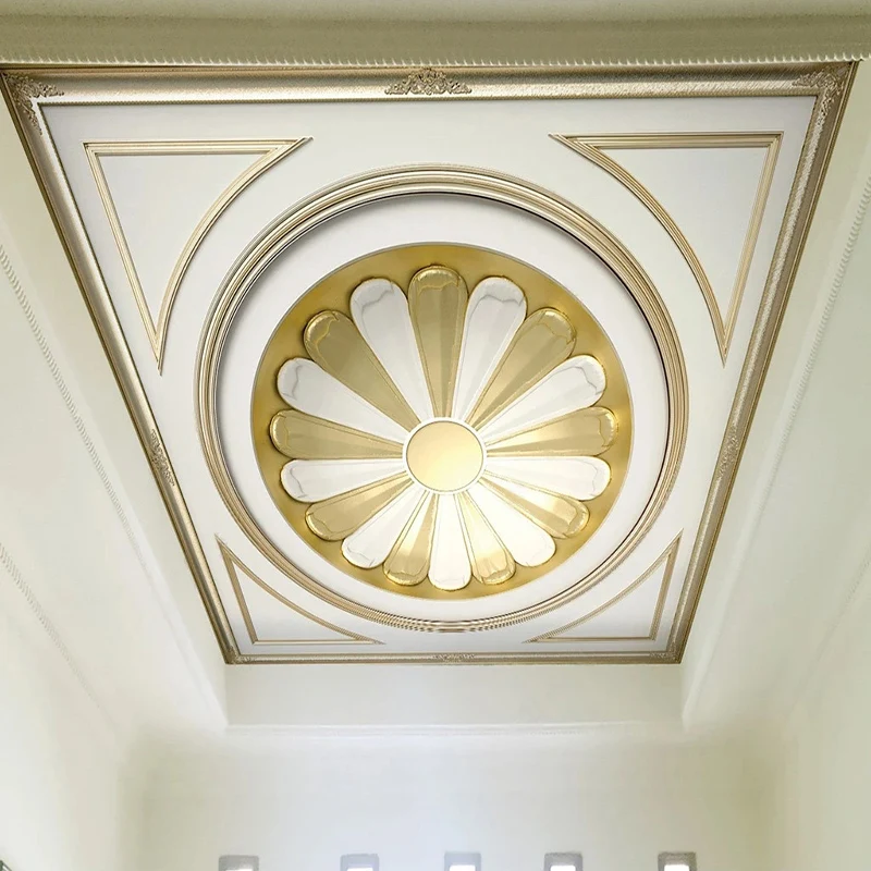 Custom Photo Wallpaper European Style Luxury 3D Golden Flowers Ceiling Background Wall Decor Mural Living Room Bedroom Wallpaper
Custom Photo Wallpaper European Style Luxury 3D Golden Flowers Ceiling Background Wall Decor Mural Living Room Bedroom Wallpaper