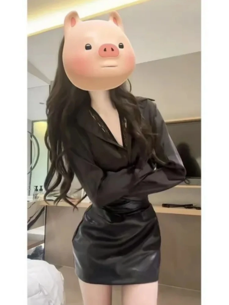 Elegant Long Sleeve Women's Suit Spring 2025 High Waist Bodycon Skirt Sexy Lady Style Two-Piece Set Fashionable Workwear
Elegant Long Sleeve Women's Suit Spring 2025 High Waist Bodycon Skirt Sexy Lady Style Two-Piece Set Fashionable Workwear