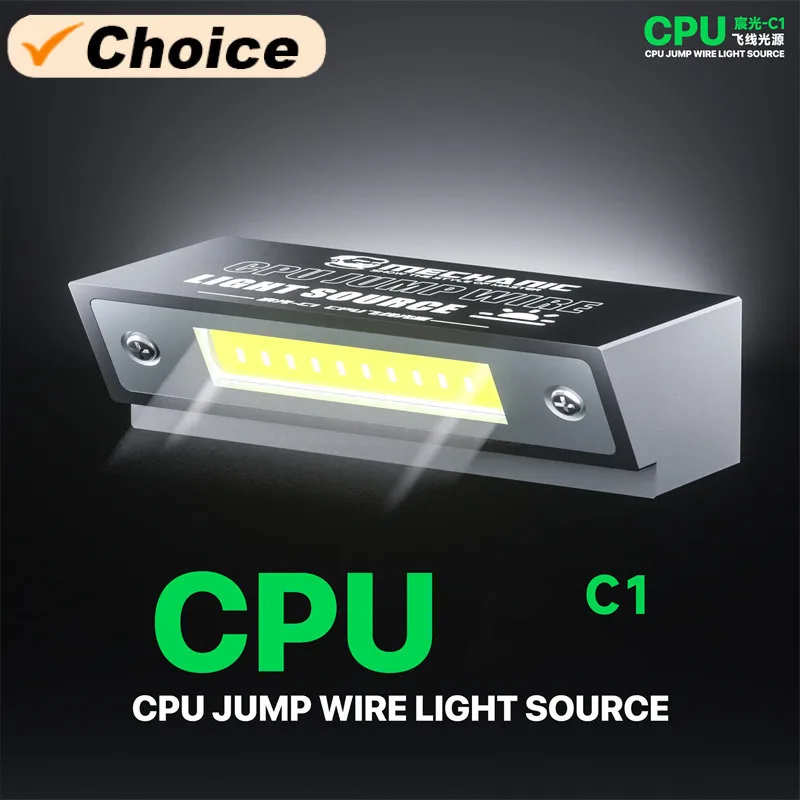 MECHANIC C1 CPU Fly Wire Illumination Lamp No Flicker High CRI Light For Precision Mobile Mainboard Chip Soldering Maintenance
MECHANIC C1 CPU Fly Wire Illumination Lamp No Flicker High CRI Light For Precision Mobile Mainboard Chip Soldering Maintenance