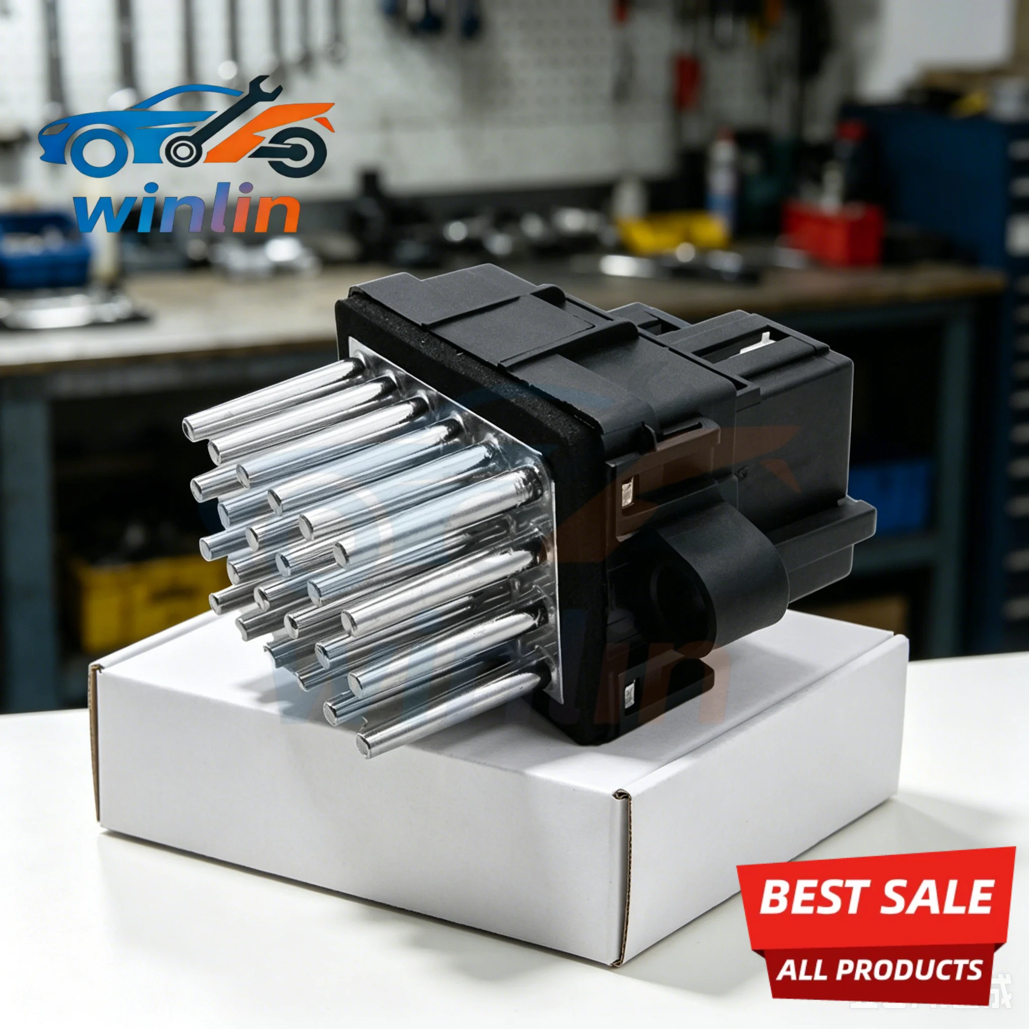 OEM 15141283 Car Heater Blower Motor Resistor Module for Buick Cadillac Chevrolet GMC Acadia Sierra Hummer Pontiac
OEM 15141283 Car Heater Blower Motor Resistor Module for Buick Cadillac Chevrolet GMC Acadia Sierra Hummer Pontiac