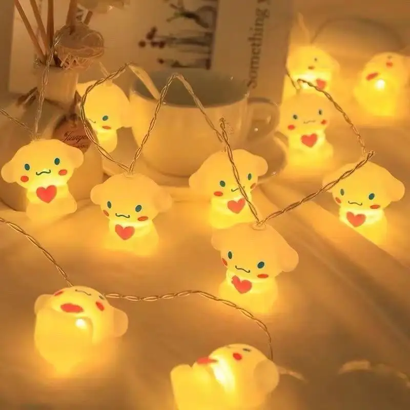 6 м 40 светодиодов Sanrio световые гирлянды мультфильм Hello Kitty декор комнаты Cinnamoroll Kuromi подвесной светильник батарея/USB рождественские гирлянды
6 м 40 светодиодов Sanrio световые гирлянды мультфильм Hello Kitty декор комнаты Cinnamoroll Kuromi подвесной светильник батарея/USB рождественские гирлянды