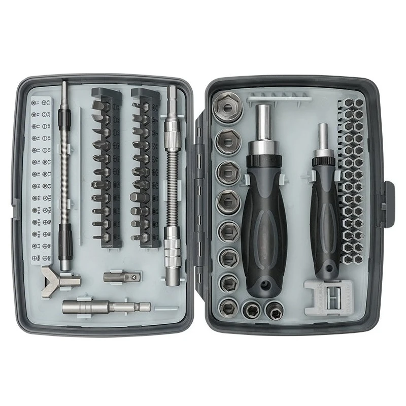 Ratchet wrench repair tool set multifunctional combination household screwdriver disassembly mobile phone
Ratchet wrench repair tool set multifunctional combination household screwdriver disassembly mobile phone