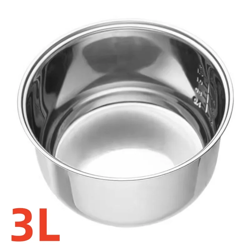 304 stainless steel thickened Rice cooker inner bowl for Panasonic SR-TMG10 SR-TMH10 rice cooker parts 3L
304 stainless steel thickened Rice cooker inner bowl for Panasonic SR-TMG10 SR-TMH10 rice cooker parts 3L