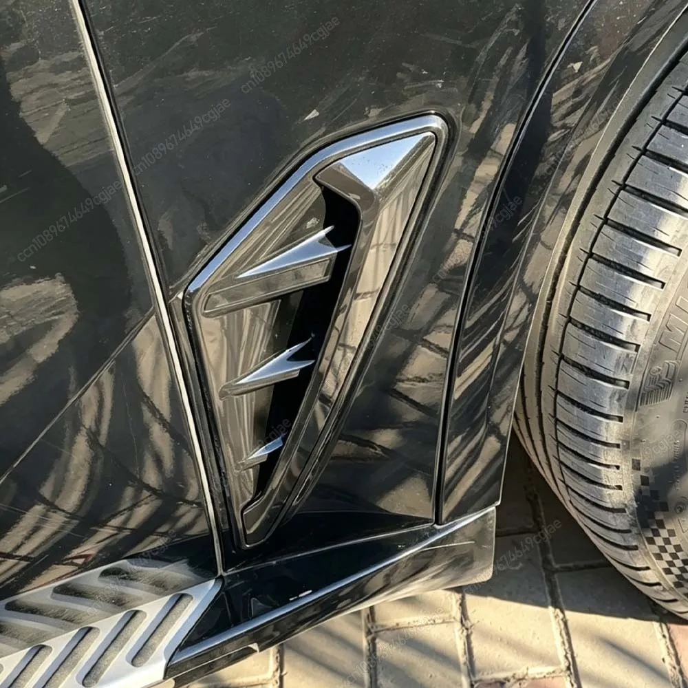 Car Side Shark Gill Side Air Outlet Cover Side Spoiler Trim Stickers For BMW X5 G05 X5M F95 2019-2022 ABS Car Accessories Tuning
Car Side Shark Gill Side Air Outlet Cover Side Spoiler Trim Stickers For BMW X5 G05 X5M F95 2019-2022 ABS Car Accessories Tuning