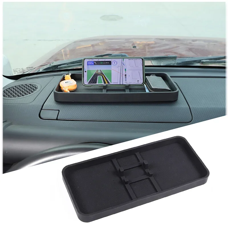 For Toyota FJ Cruiser 2007-2021 black car dashboard multi-function storage mobile phone anti-slip mat car accessories
For Toyota FJ Cruiser 2007-2021 black car dashboard multi-function storage mobile phone anti-slip mat car accessories