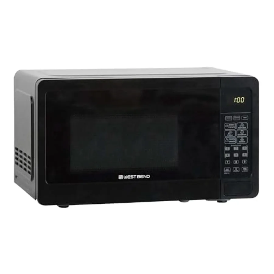 Compact 700-Watt Microwave Oven with 6 Pre-Set Cooking Settings Speed Defrost Electronic Control Panel Glass Turntable 0.7 Cu.F
Compact 700-Watt Microwave Oven with 6 Pre-Set Cooking Settings Speed Defrost Electronic Control Panel Glass Turntable 0.7 Cu.F