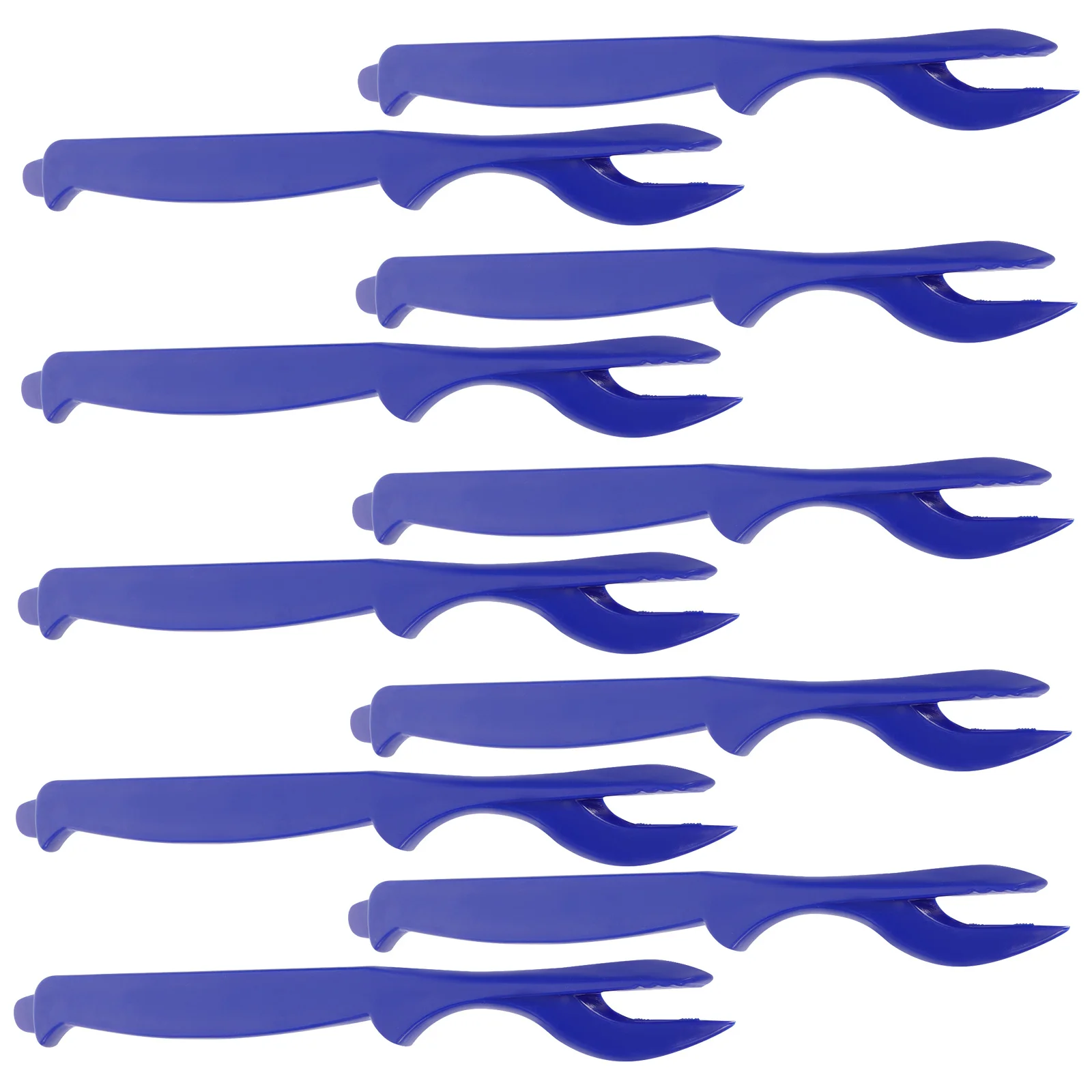 10pcs Crab Fork Plastic Seafood Forks Kitchen Tools Shrimp Peeler Eating Supplies Household Multifunctional Crab Forks Seafood
10pcs Crab Fork Plastic Seafood Forks Kitchen Tools Shrimp Peeler Eating Supplies Household Multifunctional Crab Forks Seafood
