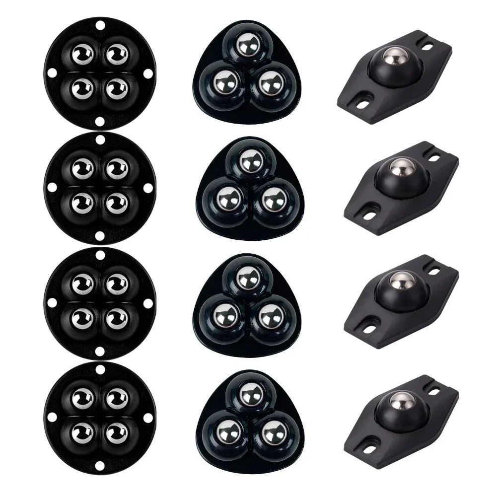 4Pcs Self-Adhesive Universal Pulley Rotating Wheels Mute 4 Beads Ball For Box Bedside Table Move Accessories
4Pcs Self-Adhesive Universal Pulley Rotating Wheels Mute 4 Beads Ball For Box Bedside Table Move Accessories