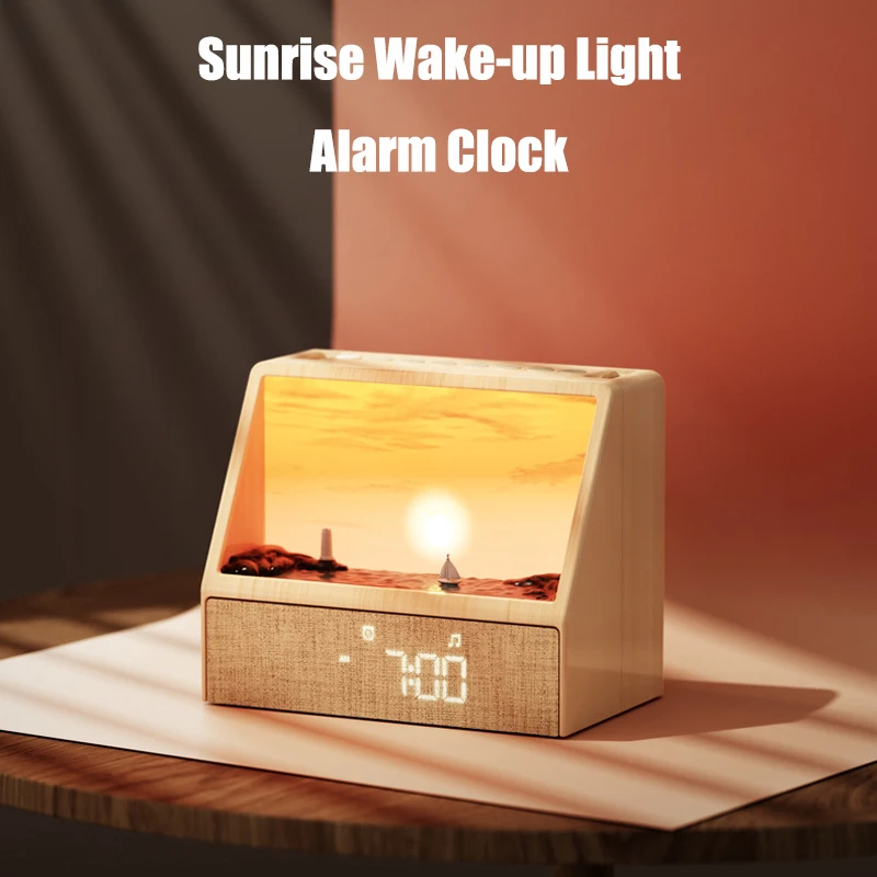 Bluetooth Sunrise Alarm Clock Night Light White Noise Machine With Natural Sounds Dimmable Wake Up Light Sleep Timer For Bedroom
Bluetooth Sunrise Alarm Clock Night Light White Noise Machine With Natural Sounds Dimmable Wake Up Light Sleep Timer For Bedroom
