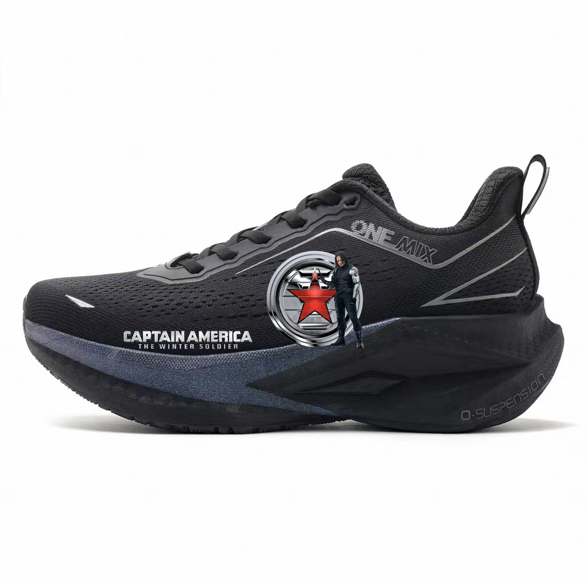 ONEMIX Marvel Winter Soldier Air Cushion Sports Shoes Men High Quality Outdoor Running Shoes Soft Soled Athletic Custom Sneakers
ONEMIX Marvel Winter Soldier Air Cushion Sports Shoes Men High Quality Outdoor Running Shoes Soft Soled Athletic Custom Sneakers