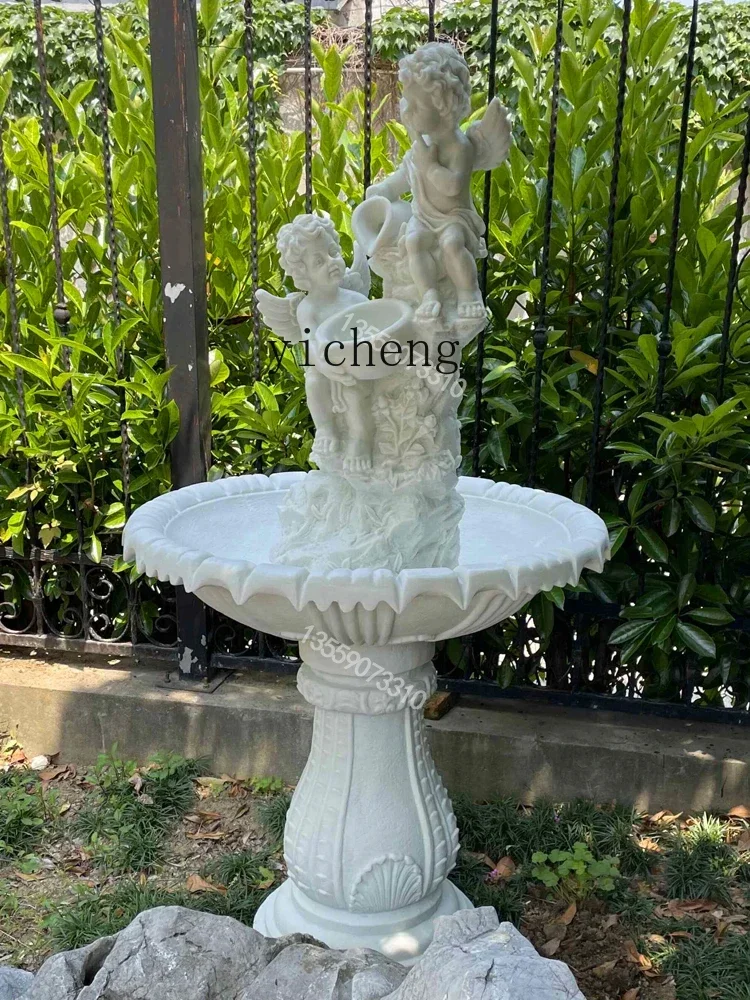 TQH6.8 Outdoor, Garden Sandstone Flowing Water Sculpture Large Ornament European Landscaping Ornament
TQH6.8 Outdoor, Garden Sandstone Flowing Water Sculpture Large Ornament European Landscaping Ornament