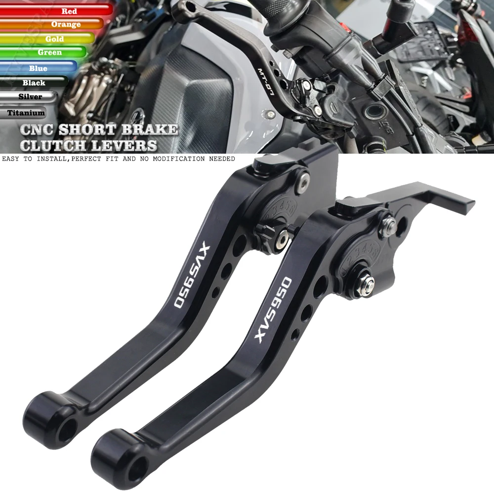 Для YAMAHA XVS950 XVS 950 2014 2015 2016 2017 аксессуары для мотоциклов CNC короткие рычаги тормозной муфты с логотипом XVS950
Для YAMAHA XVS950 XVS 950 2014 2015 2016 2017 аксессуары для мотоциклов CNC короткие рычаги тормозной муфты с логотипом XVS950