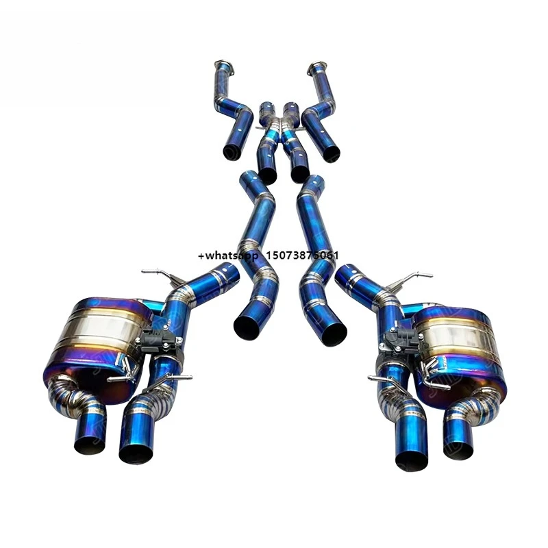 Titanium Alloy Catback Muffler Exhaust System for E63 M6 Exhaust Equal Length
Titanium Alloy Catback Muffler Exhaust System for E63 M6 Exhaust Equal Length