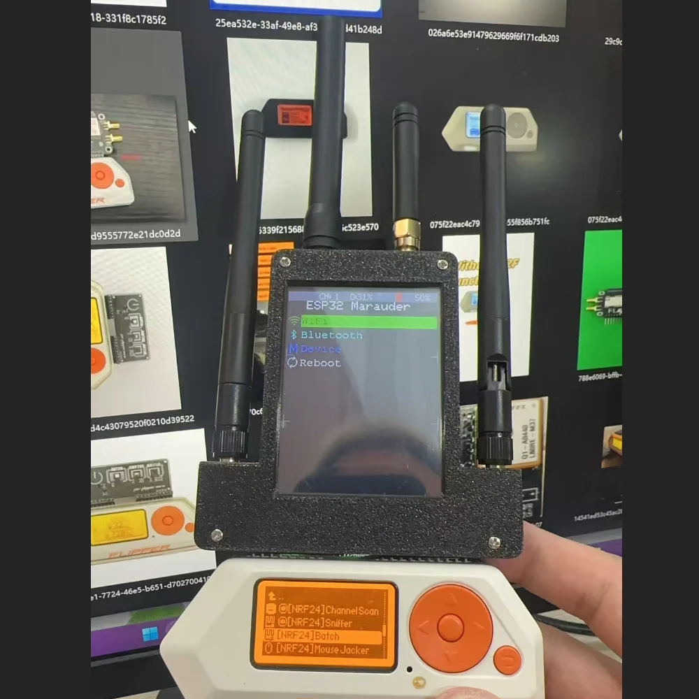 Mit Nutzungsanleitung (Firmware) для die 4-в-1-Erweiterungsplatine для Flipper Zero: 433M + ESP32S2 + GPS + 2,8-Zoll-Bildschirm
Mit Nutzungsanleitung (Firmware) для die 4-в-1-Erweiterungsplatine для Flipper Zero: 433M + ESP32S2 + GPS + 2,8-Zoll-Bildschirm