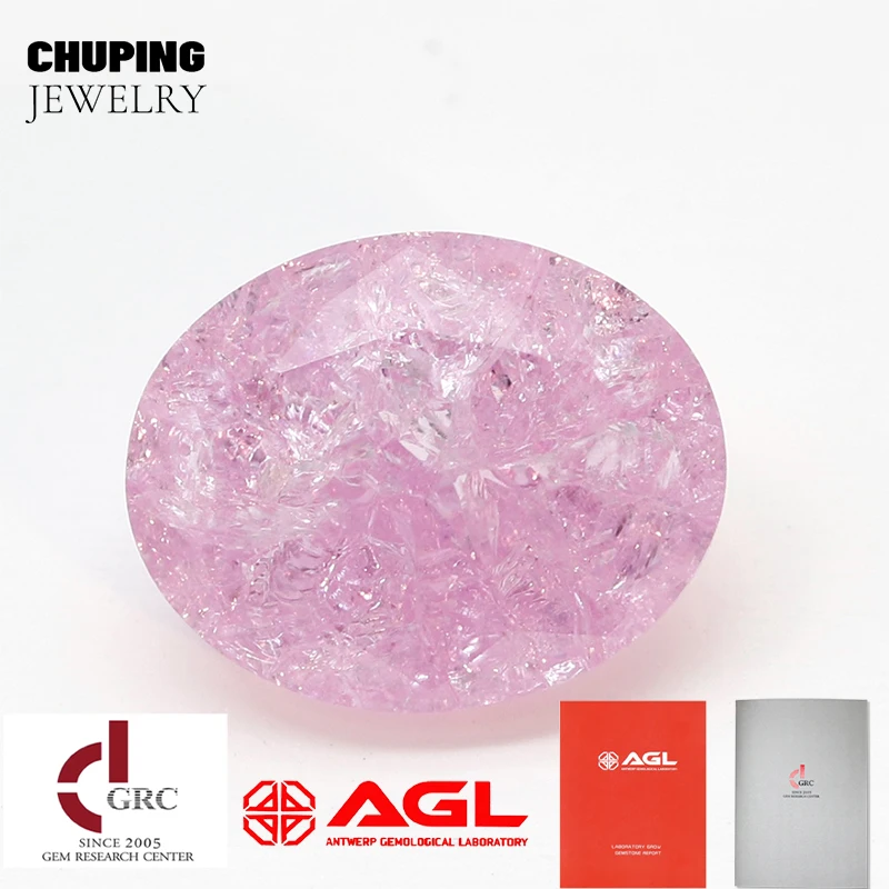Hot Sale Customized Oval Shape Crushed Ice Morgan Pink Czochralski Provide AGL Certificate Cultivate Sapphire For Jewelry Making
Hot Sale Customized Oval Shape Crushed Ice Morgan Pink Czochralski Provide AGL Certificate Cultivate Sapphire For Jewelry Making